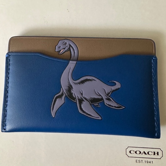 COACH MYTHICAL MONSTER CHAMP CARD CASE - RARE! - Picture 2 of 11